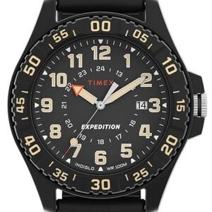 Timex  Men's "Expedition Acadia" Black Nylon Watch, TW4B26300, NWT